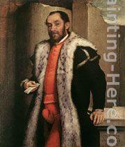 Giovanni Battista Moroni Portrait of Antonio Navagero